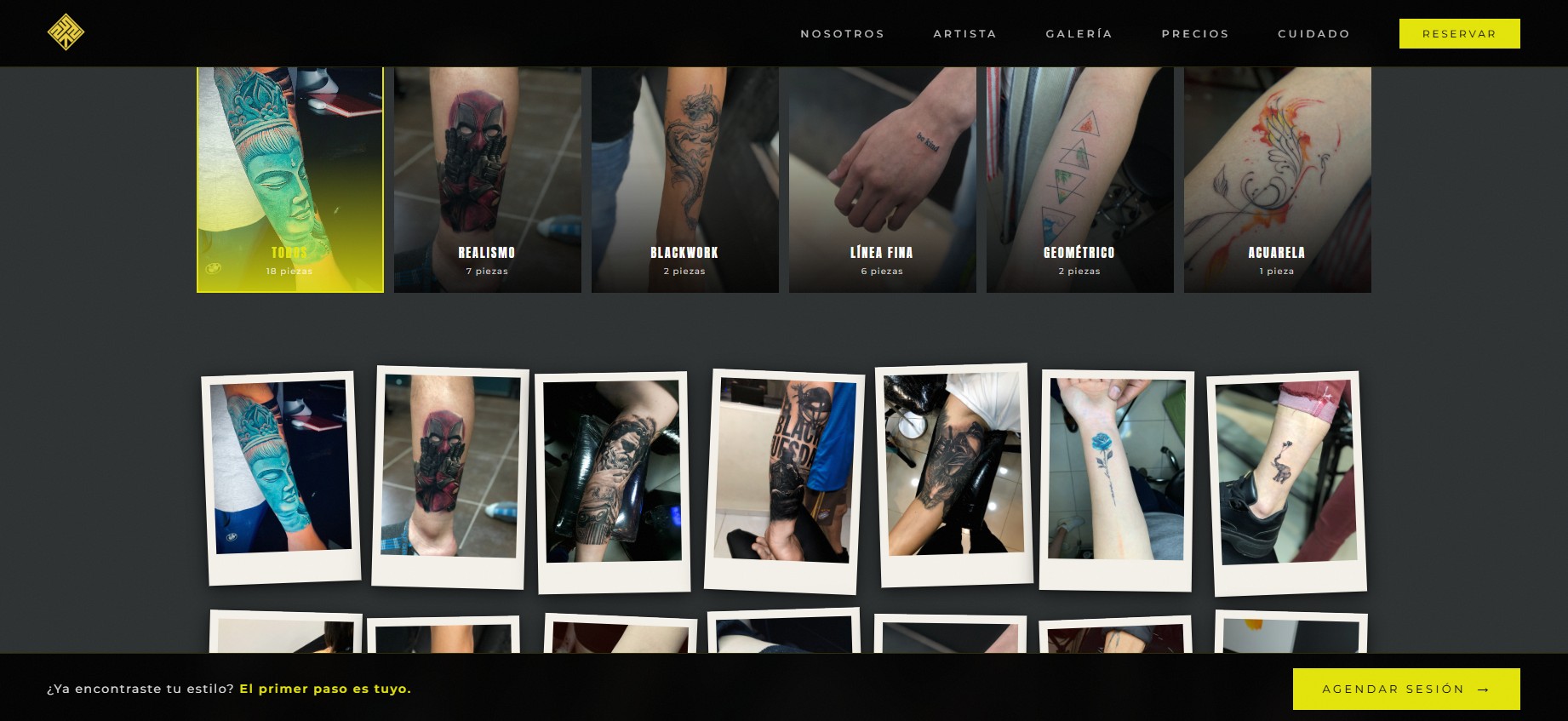 222 Tattoo Studio — Gallery