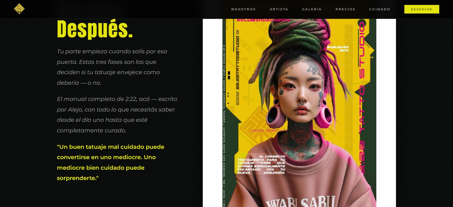 222 Tattoo Studio — Magazine